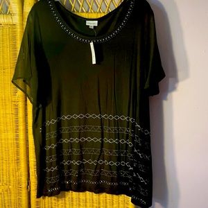 Embellished Short Sleeve Top -18/20